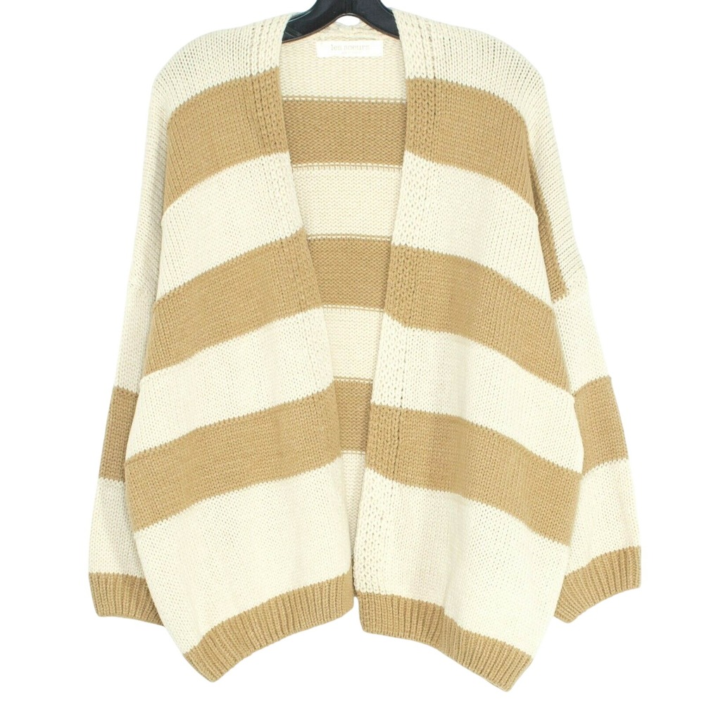 NWT Les‎ Soeurs Cardigan Sweater Cottage Academia Grandma Minimalist Cozy M/L